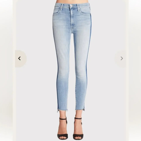 Mother Stunner Ankle Step Fray Skinny Jean - Picture 1 of 10